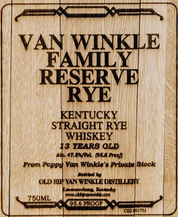 Van Winkle label