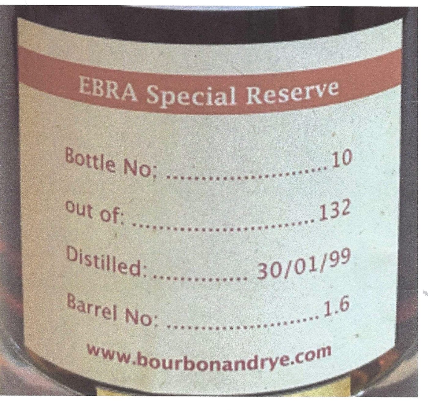 Ebra Single Barrel 1.5 label image 2