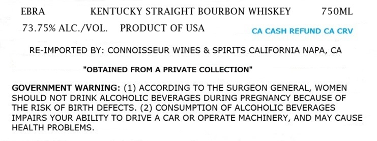 Ebra label