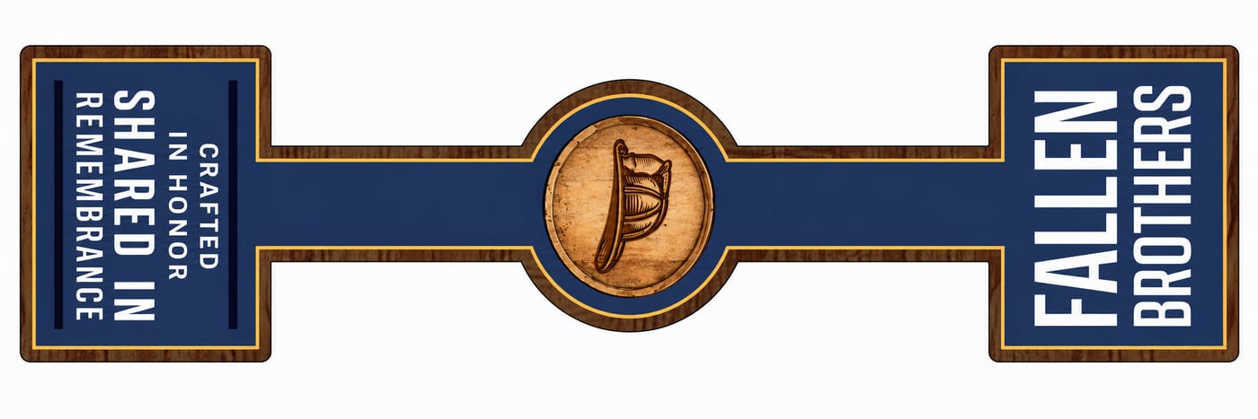 Fallen Brothers Crafted Spirits WHAT&iquest;S POPPIN&iquest; KENTUCKY STRAIGHT BOURBON WHISKEY label image 3