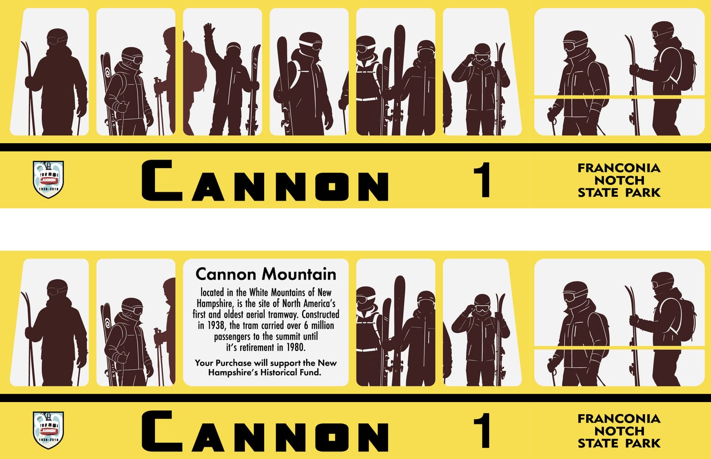 Cannon Mountain Tramway label image 2