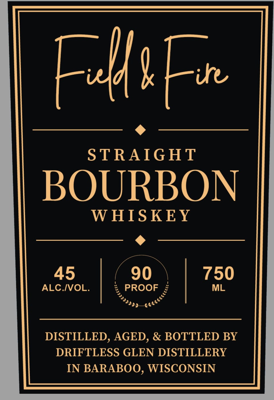 Field & Fire label
