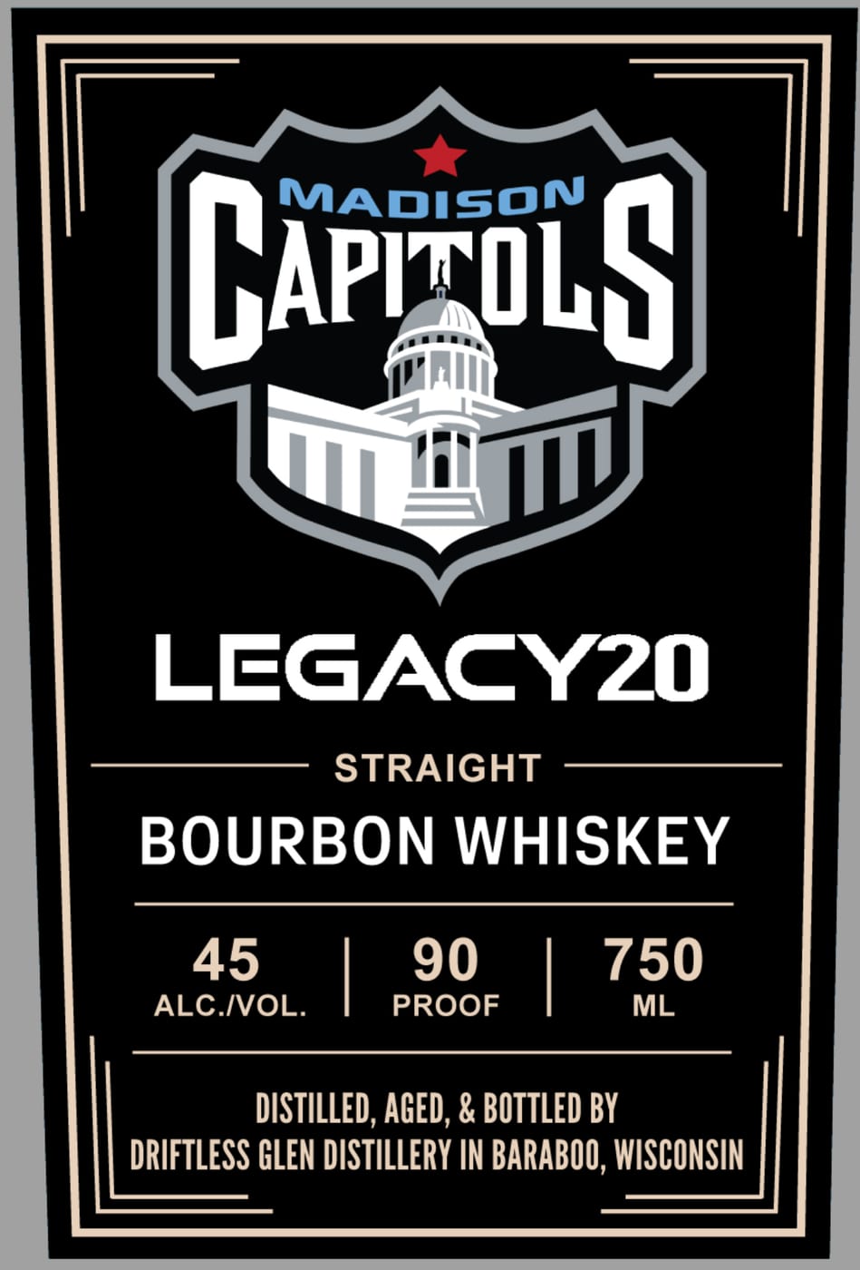 Madison Capitols label