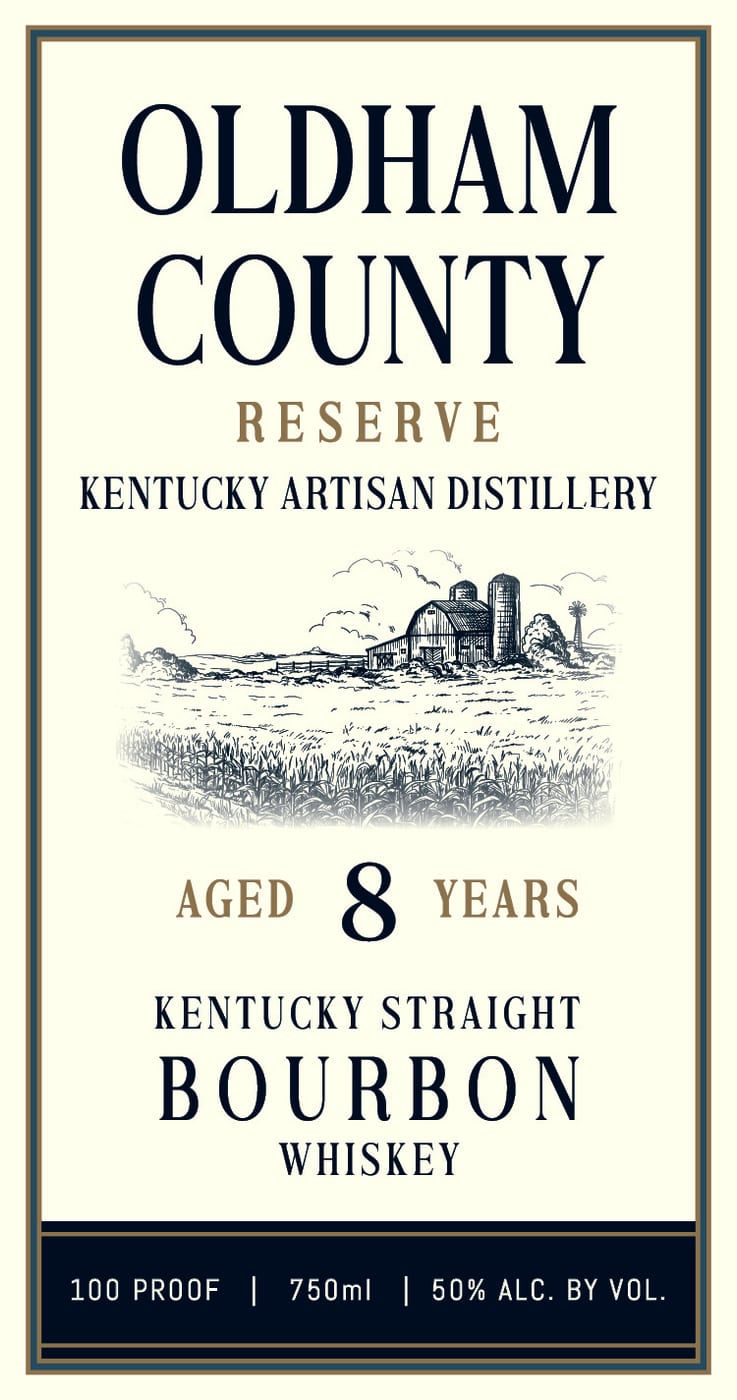Kentucky Artisan Distillery label