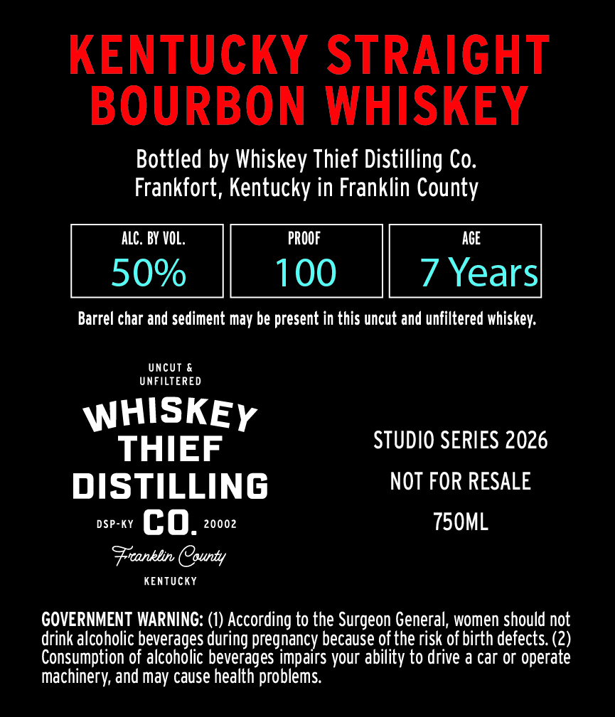 Whiskey Thief Distilling CO. Lrs Fest label image 2