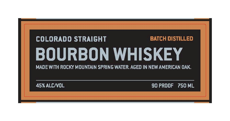 Woody Creek Distillers label