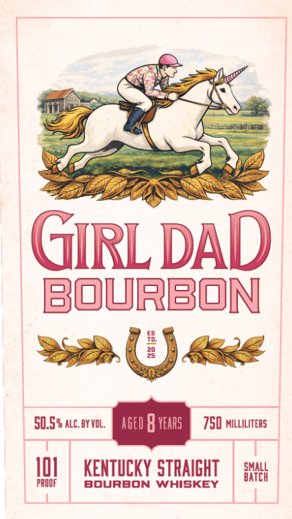 Girl Dad label