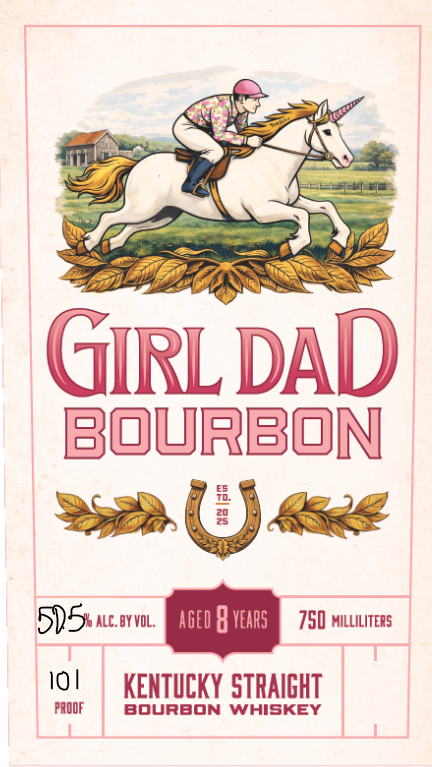 Girl Dad label