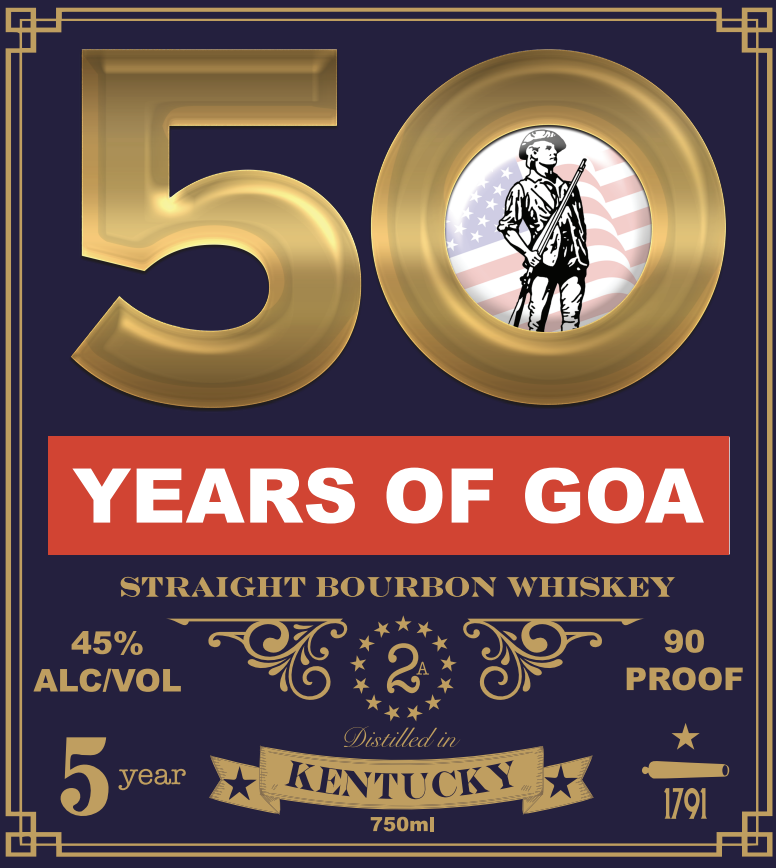 50 Years Of Goa label