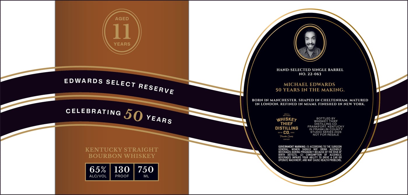 Edwards Select Reserve label
