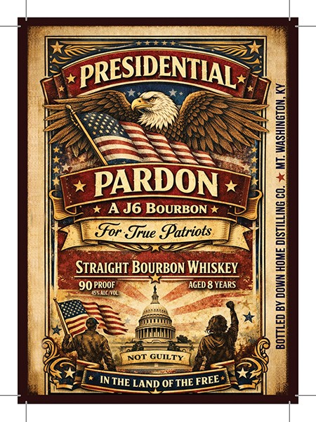 Down Home Distilling CO label