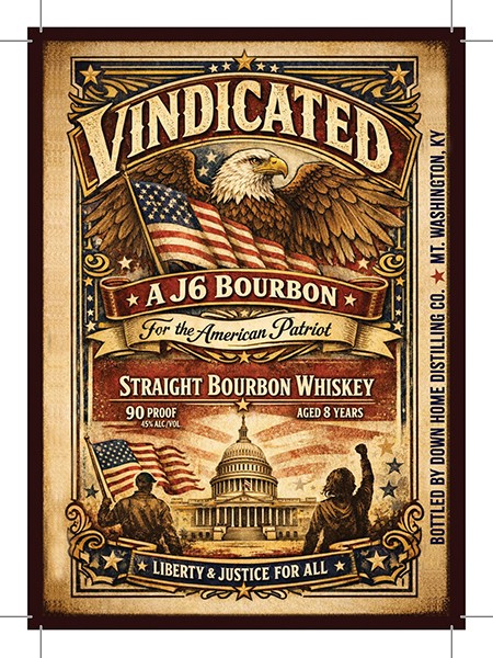 Down Home Distilling CO label