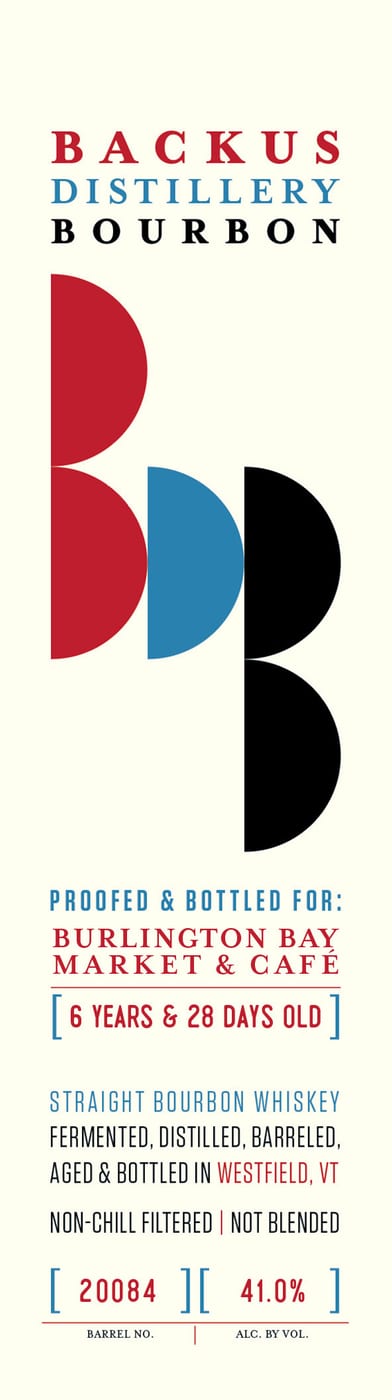 Backus Distillery, LLC label
