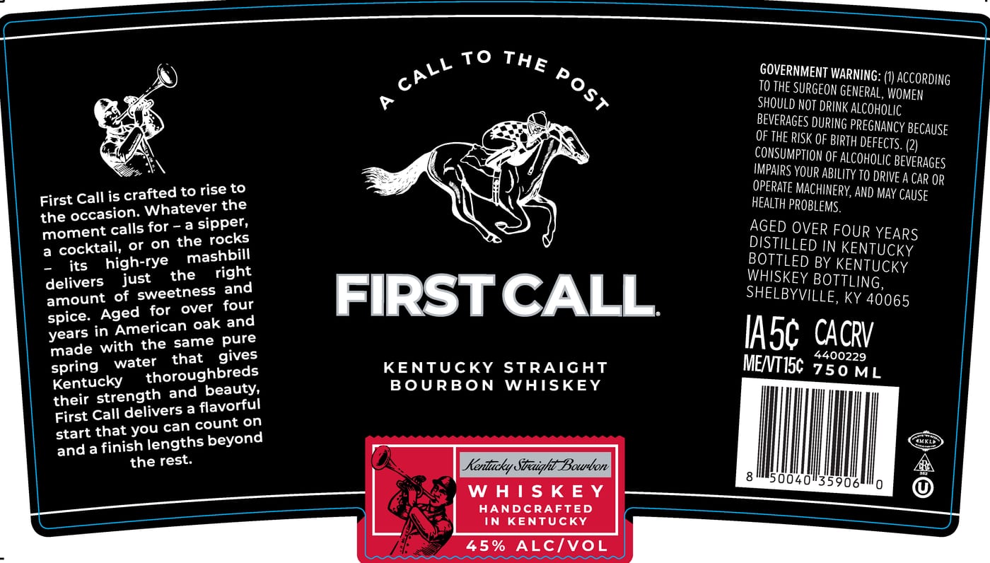First Call label