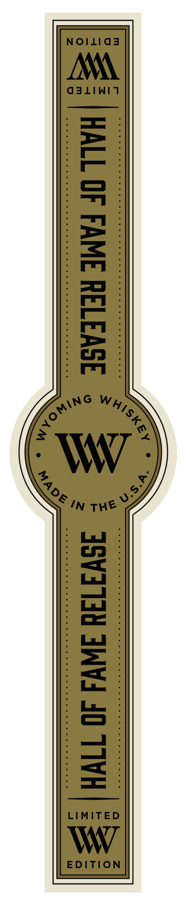 Wyoming Whiskey Hall Of Fame Release label image 3