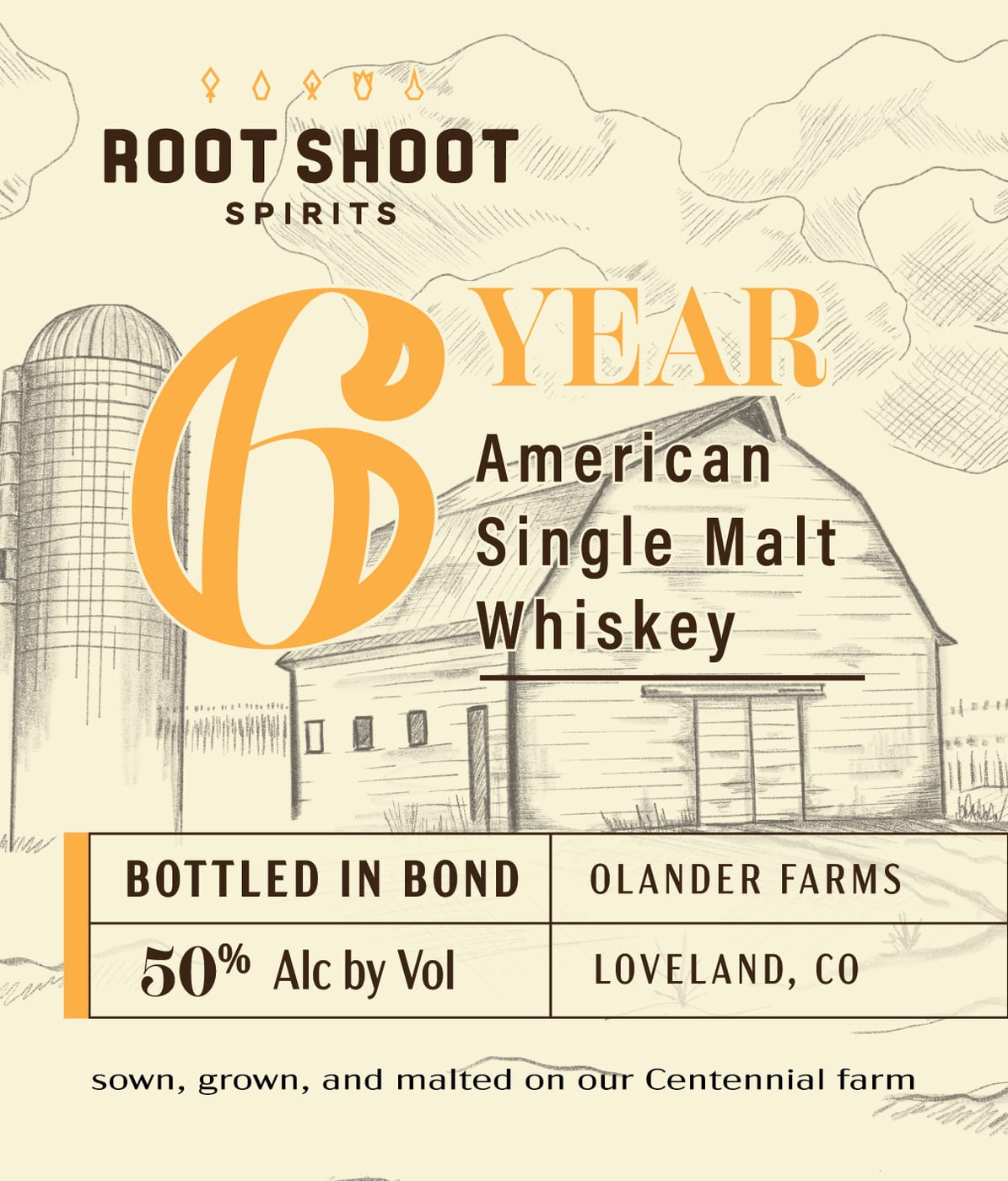 Rootshoot label
