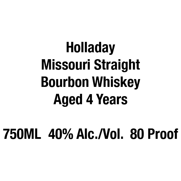 Holladay label image 2