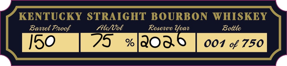 Papaw's Legacy Reserve label image 2