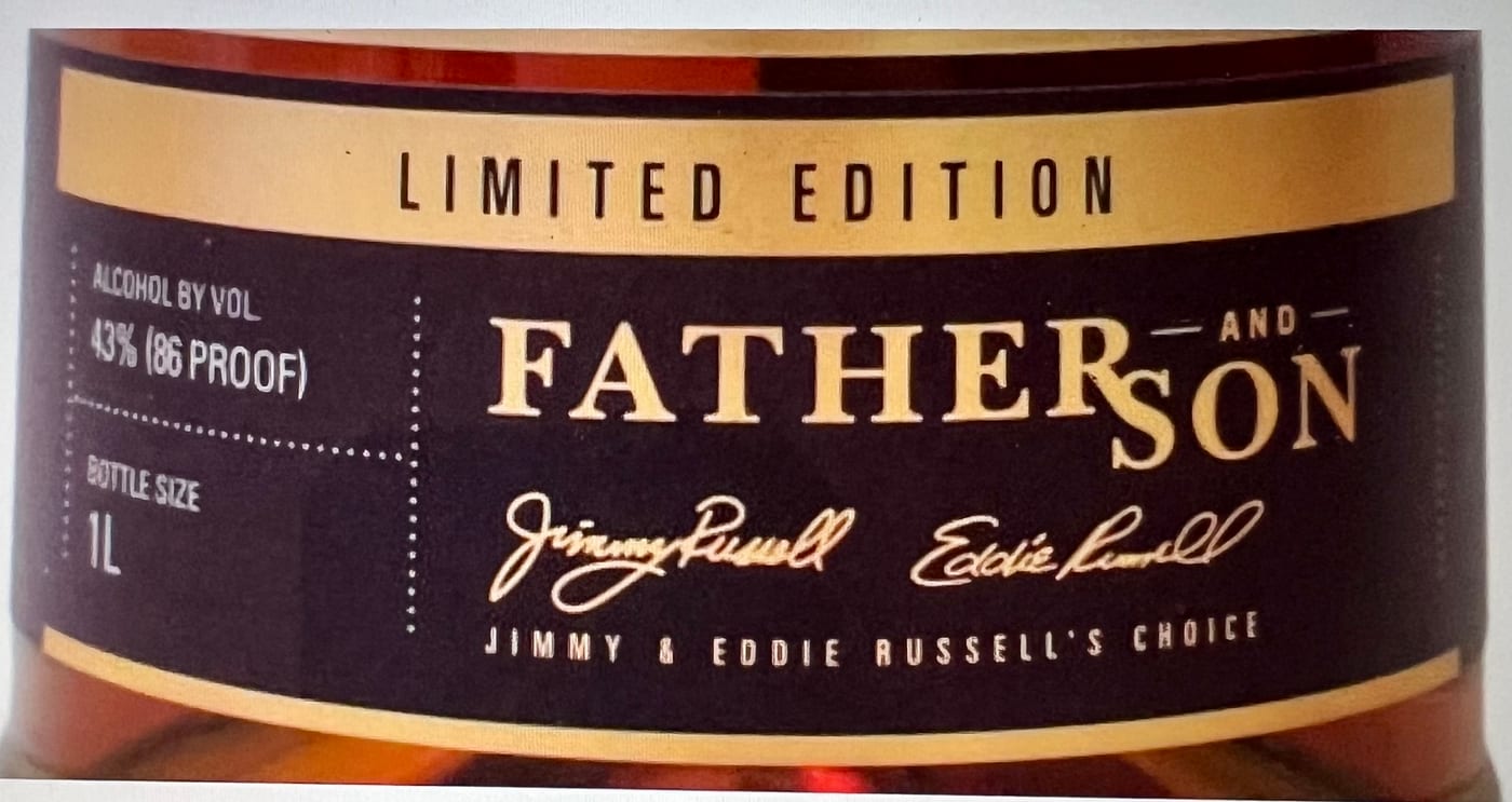 Wild Turkey label image 2
