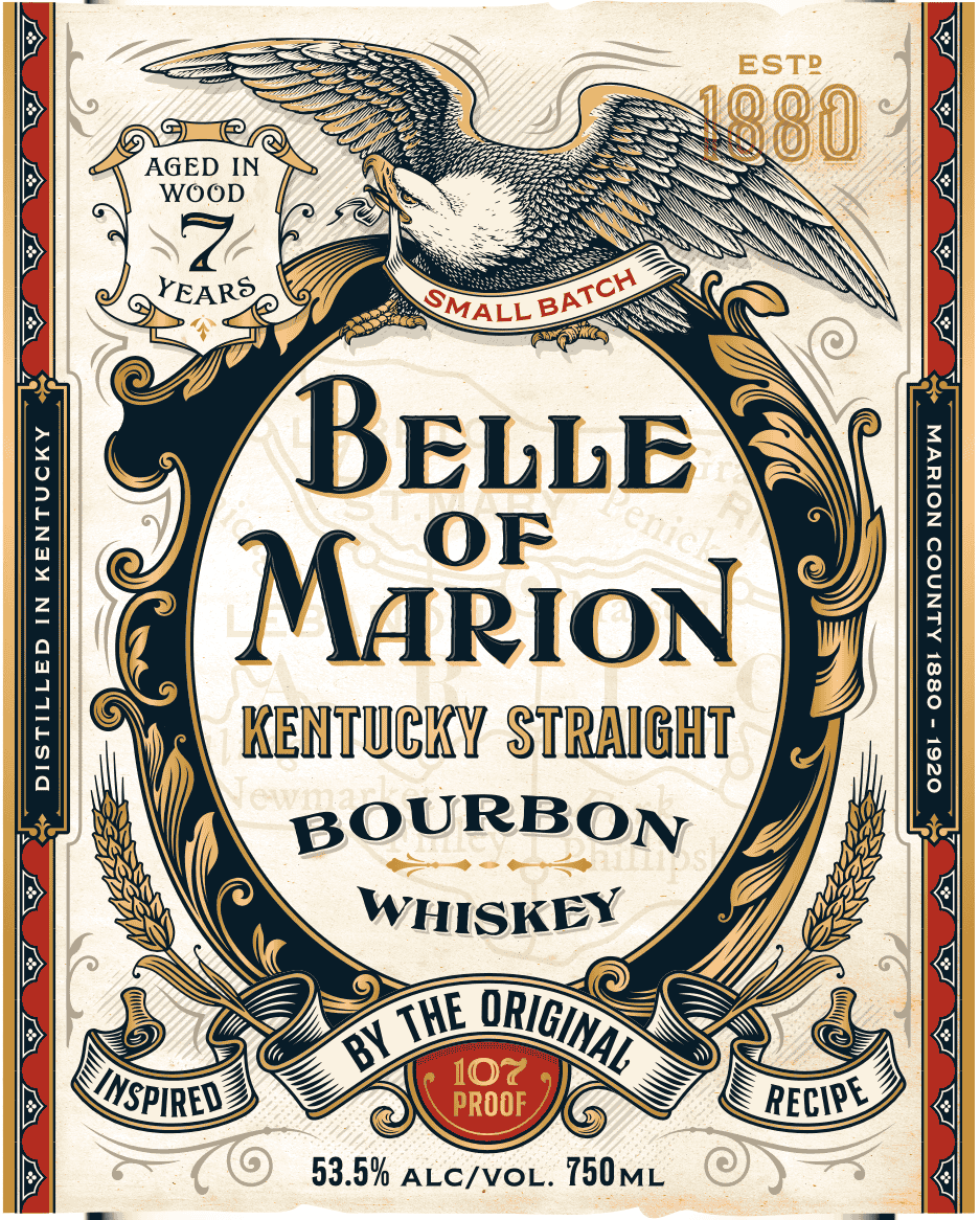Belle Of Marion label