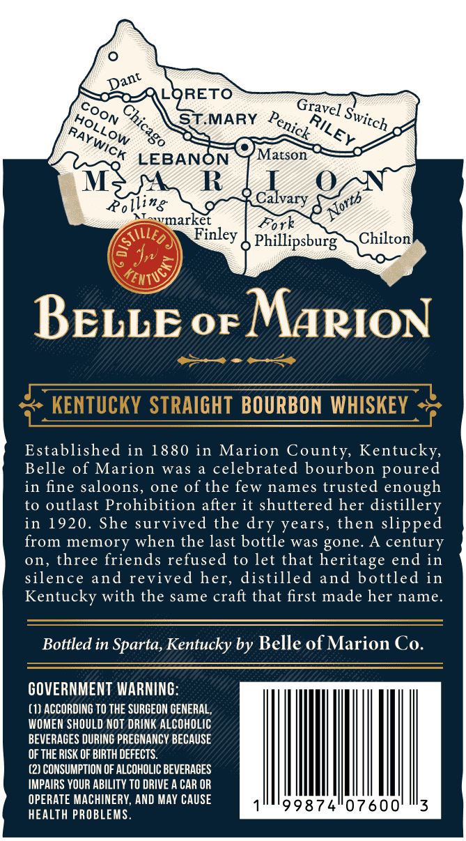 Belle Of Marion label image 3