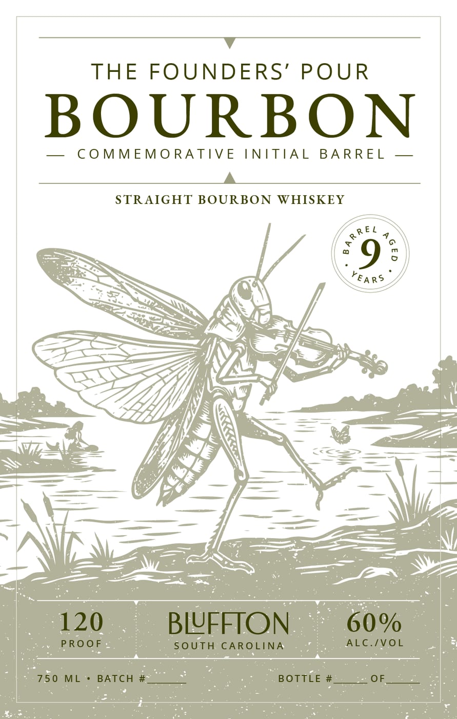 Bluffton label