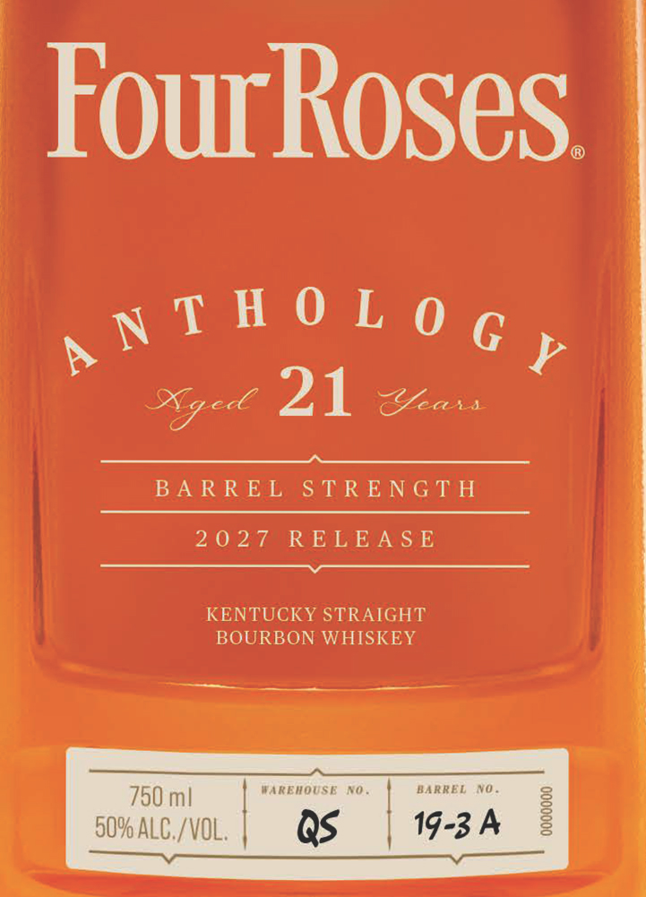 Four Roses label