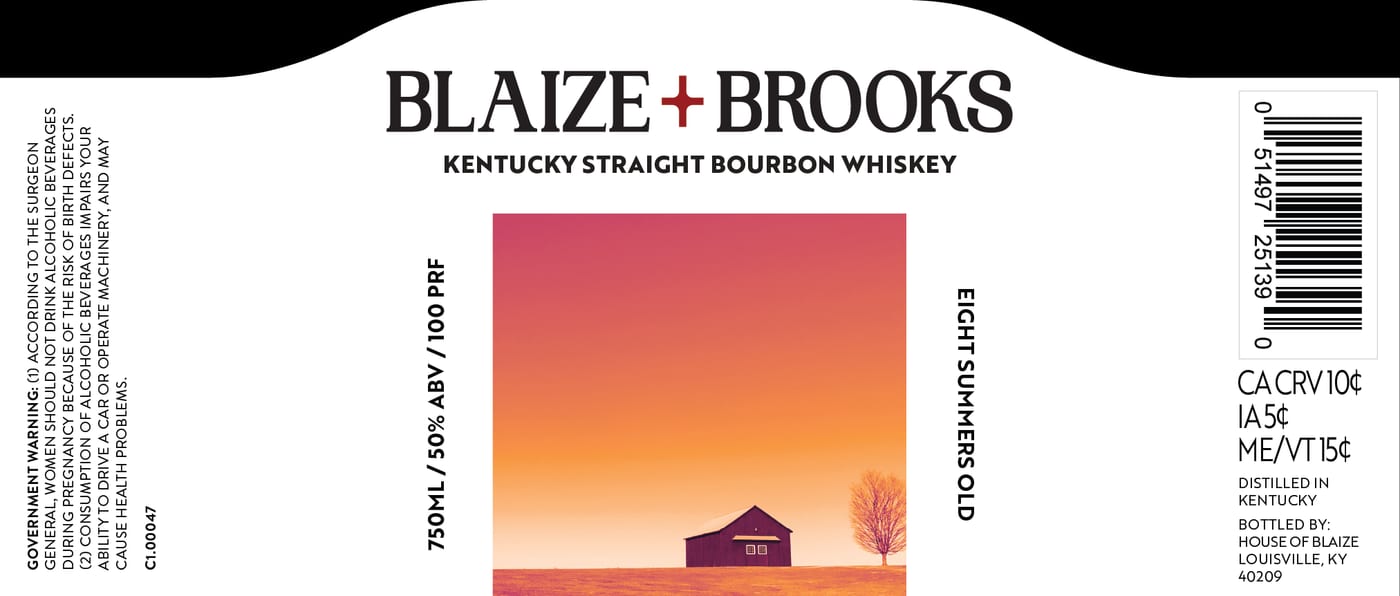 Blaize + Brooks label