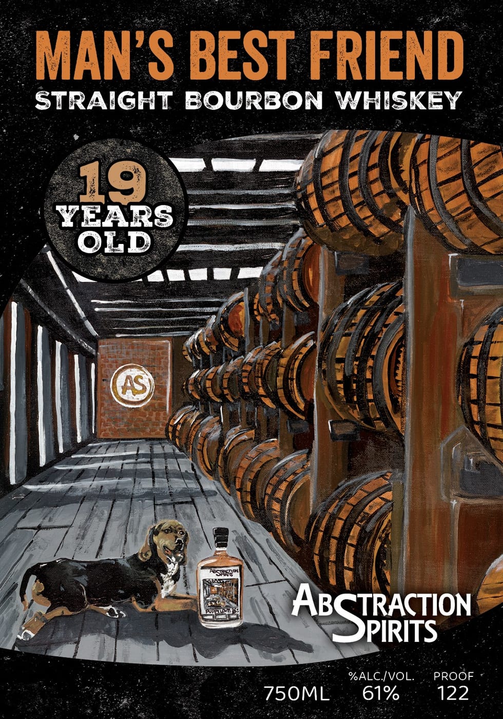 Abstraction Spirits label