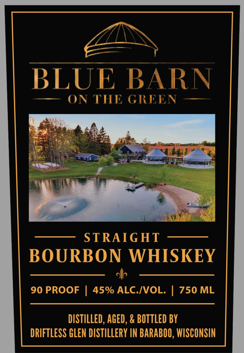 Blue Barn label