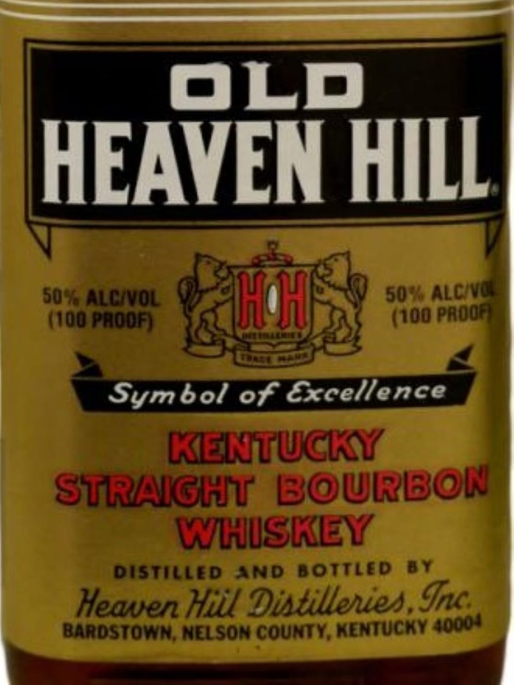 Old Heaven Hill 15 Years Old label image 2