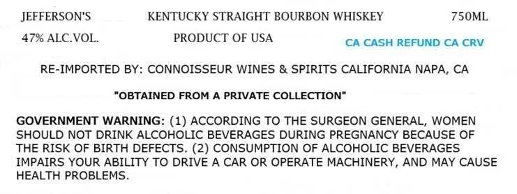 Jefferson's label
