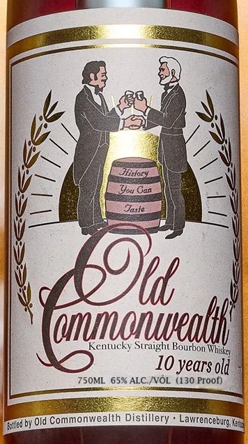 Old Commonwealth 10 Years Old label image 2