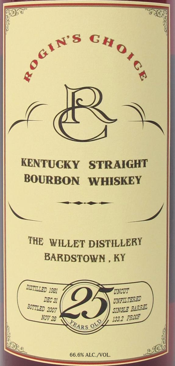 Rogin's Choice label