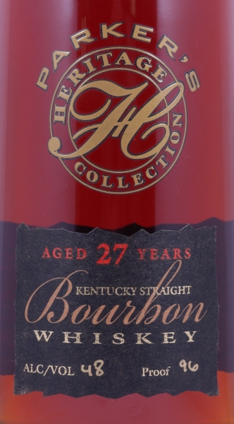 Parker's Heritage Aged 27 Years label image 2