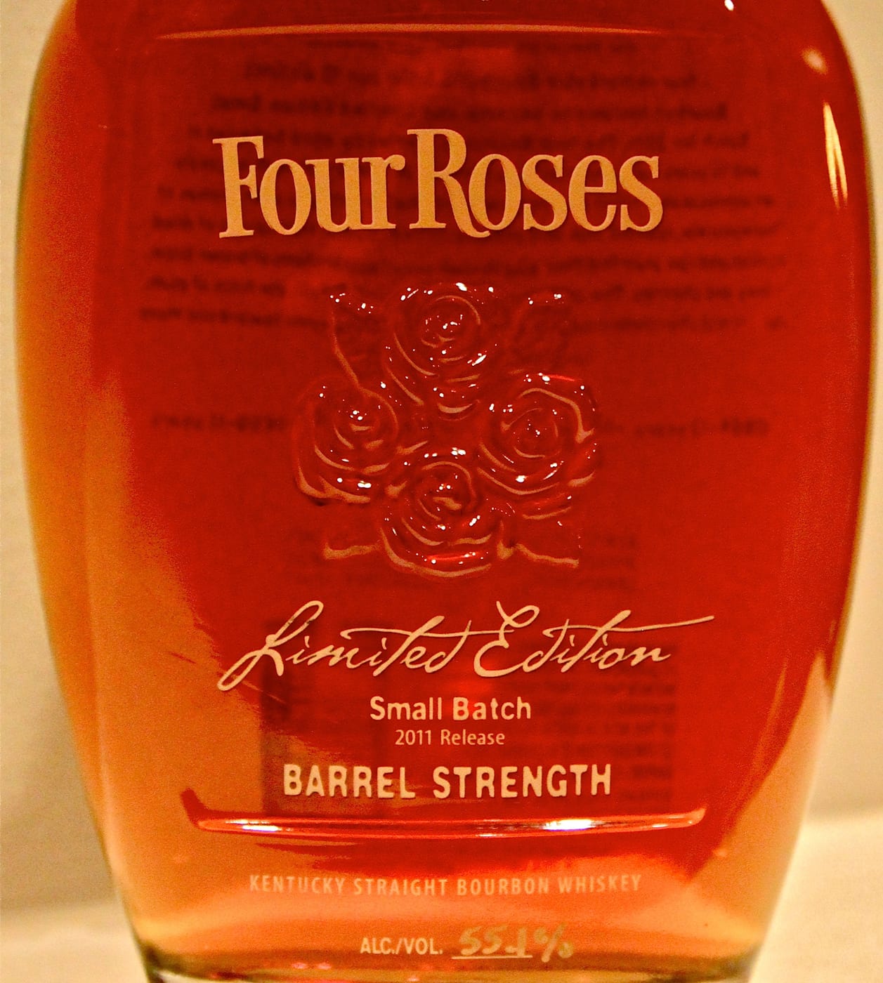 Four Roses label