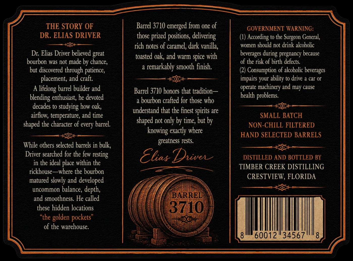 Barrel 3710 label image 2
