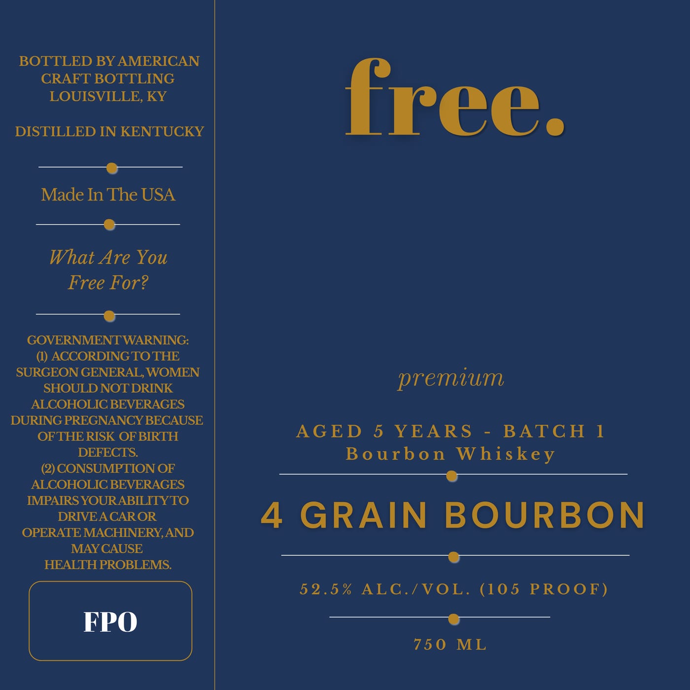 Free. label