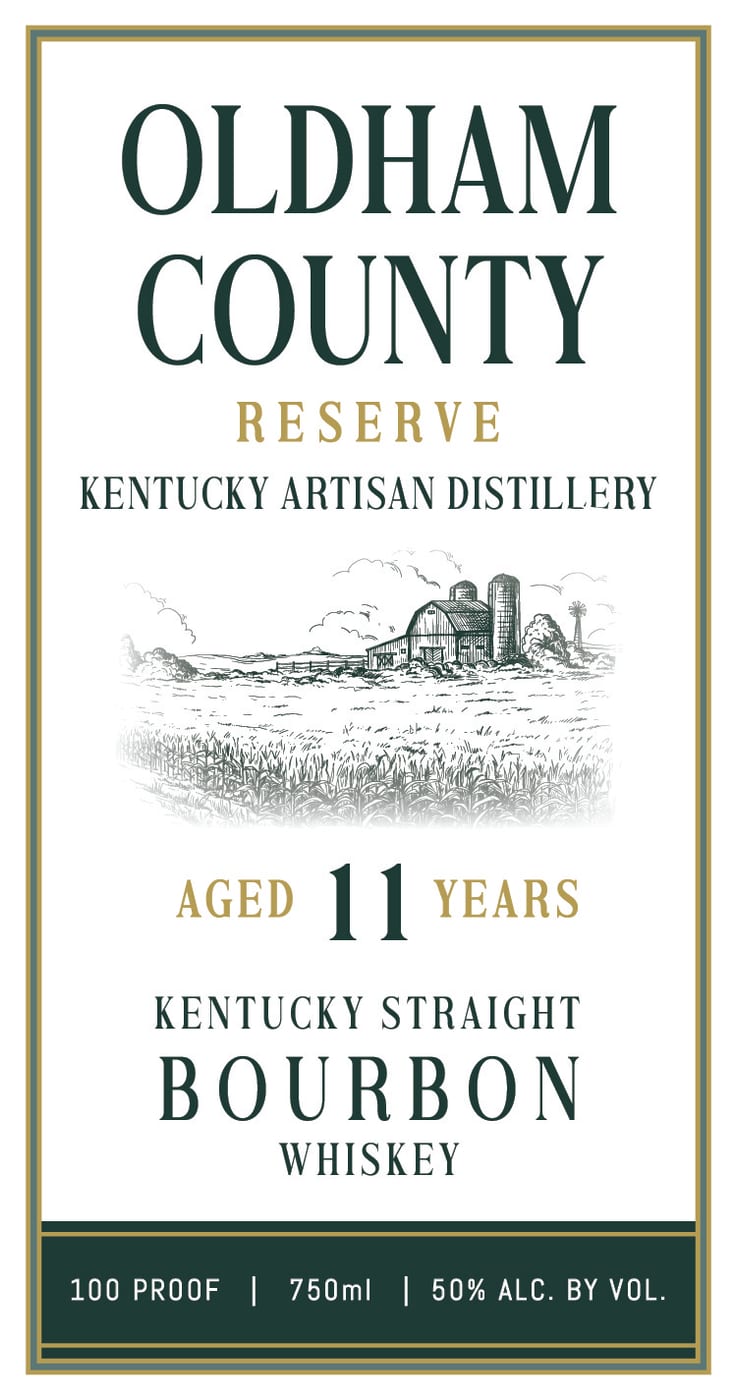 Kentucky Artisan Distillery label