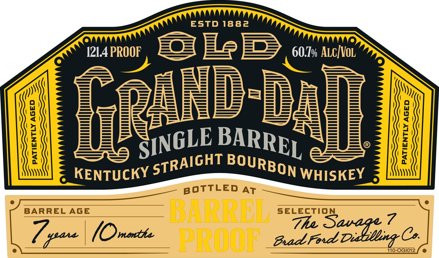 Old Grand-dad label