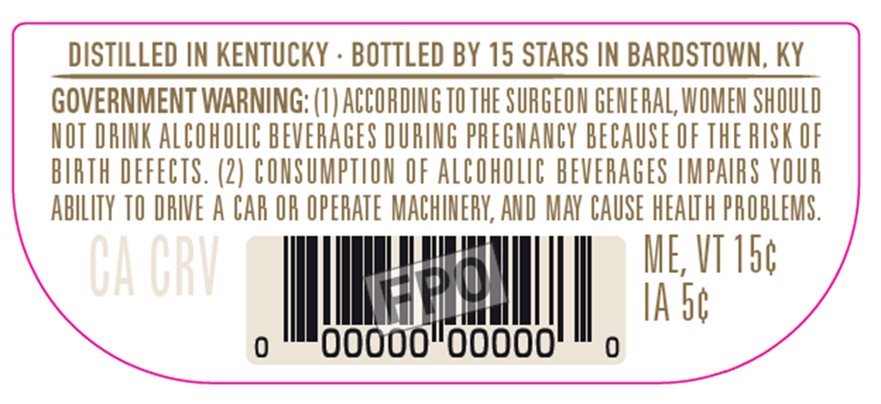 15 Stars label image 4
