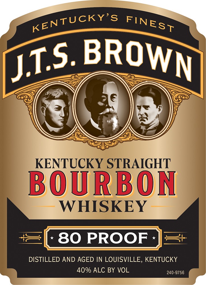 J.t.s. Brown label