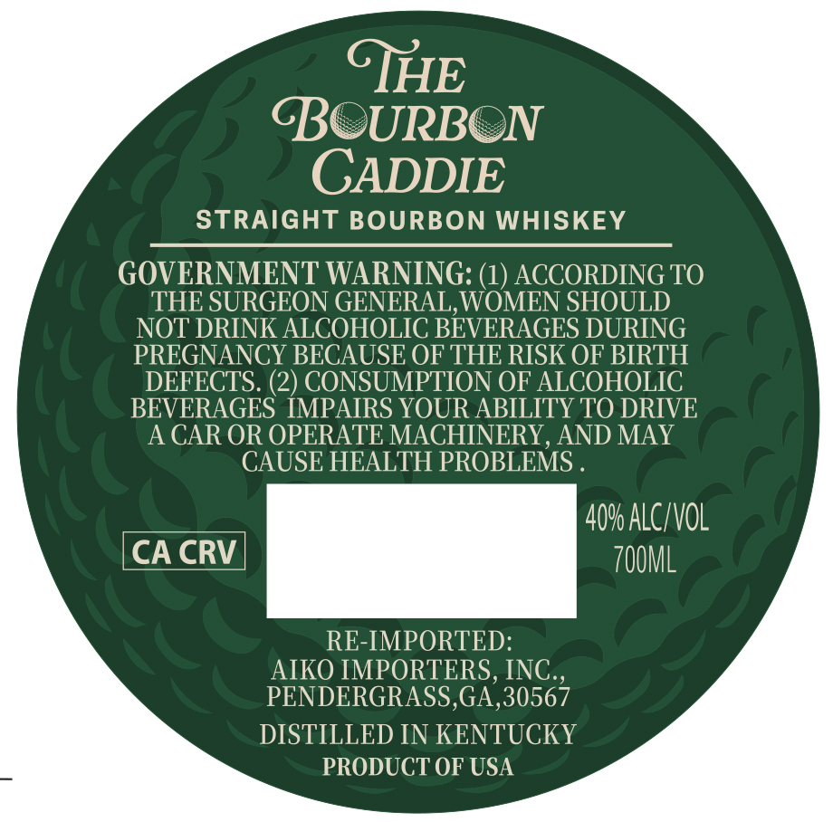 The Bourbon Caddie label image 2