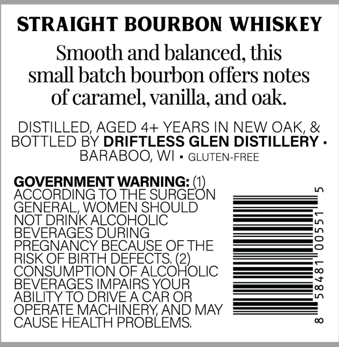 Iron & Oak label image 2