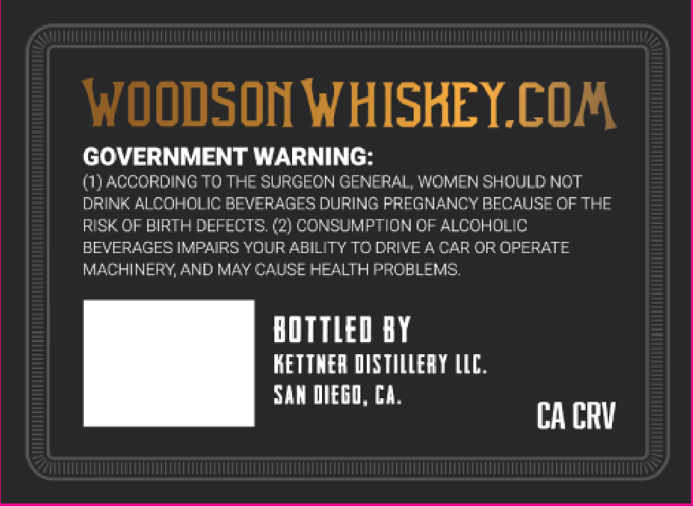 Woodson label image 2
