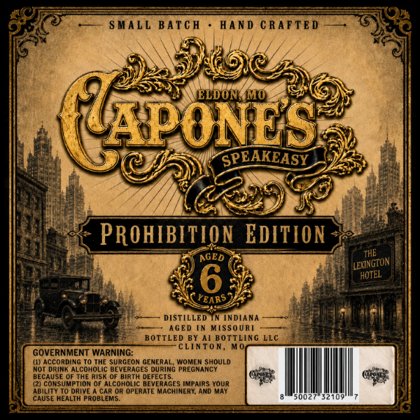 Capone's label image 2