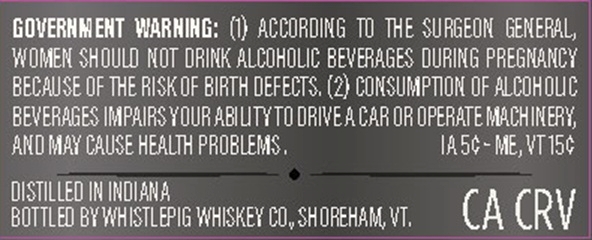 Whistlepig label image 3