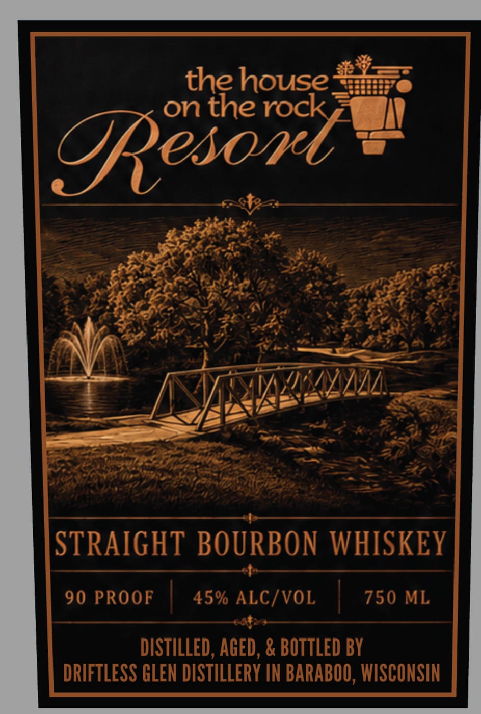 The House On The Rock Resort label