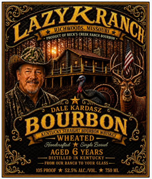 Lazy K Ranch label