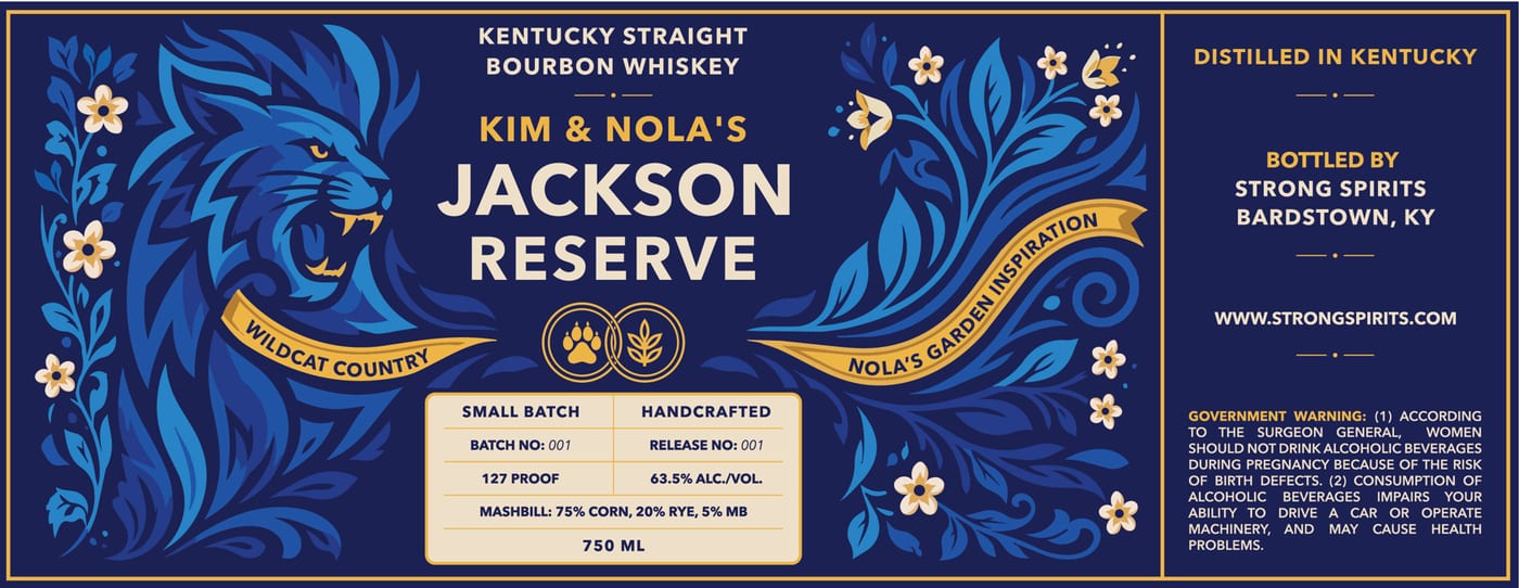 Jackson Reserve label